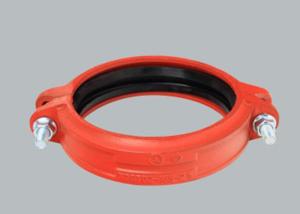 Quality Joining Rigid Couplings Grooved Pipe Fitting 45 Elbow With EPDM Gasket wholesale