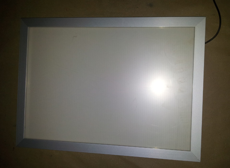 Single Sided Shopping Mall 18mm LGP A3 Led Lightbox