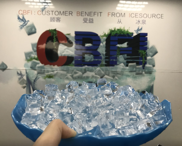 ETC 3 Tons Commercial Ice Cube Machine / Stand Alone Ice Maker