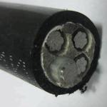 Copper conductor standing wire hdpe outer sheath armoured power cable