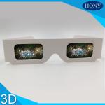 Christmas Snowman Party 3D Fireworks Glasses Rainbow paper diffraction glasses