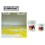 Metallic Concrete Epoxy Resin floor Paint UV Protection Coating Naturally De