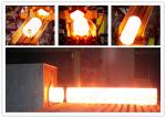 Medium Frequency Induction Rod Forging Machine For Bolts Head Forge