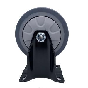 Quality 3 inch TPR Tread Plate Rigid Industrial Caster wholesale