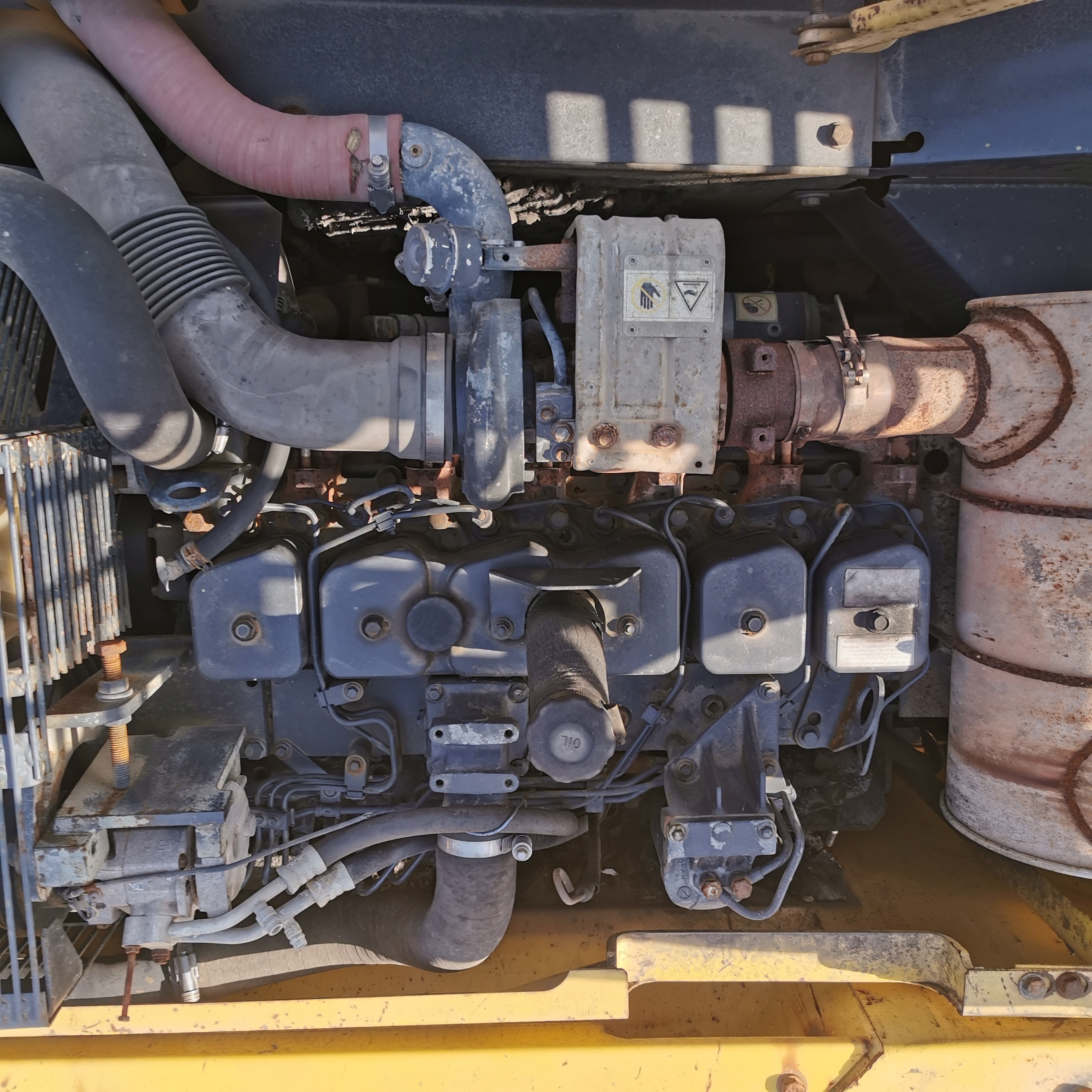 0-2000 Working Hours PC200 PC210 Kumatsu Excavator Machine with Original Hydraulic Valve