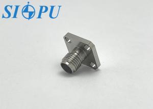 Quality SMA Female Microstrip RF Coaxial Connectors Flange Mounted wholesale