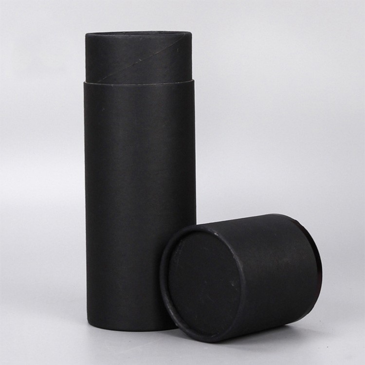 Luxury Coated Paperboard Tube Packaging Box with Custom Design Recyclable