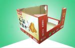 EB Flute Stacked Up PDQ Display Strong Cardboard Trays