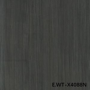 Quality High-End Engineered Wood Veneer European Walnut E.WT-X4088N Quarter Cut Straight Dark Brown E0 Grade for Cabinet Factory wholesale