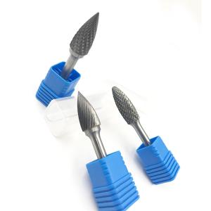 Quality 6mm Cylindrical Carbide Burr Set Rotary Cutting Bits ISO9001 Approved wholesale