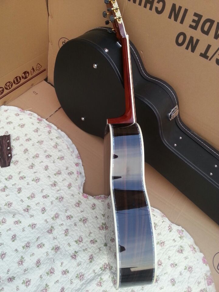 00042 acoustic guitar 000 42 acoustic electric guitar round body classic acoustic guitar solid top guitar