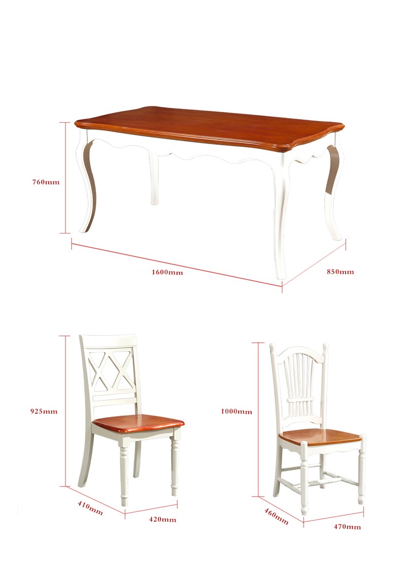 Vintage Antique Design Wooden Dining Chair
