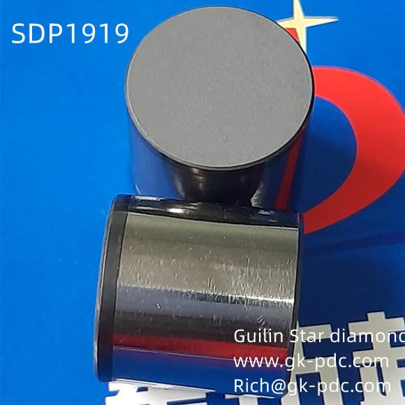19mm Height Polycrystalline Diamond Compact 19.05mm Diameter For Oil Gas
