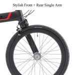 9.8KG Carbon Folding Bike 9 Speed Disc Brake 100KG Load Capacity