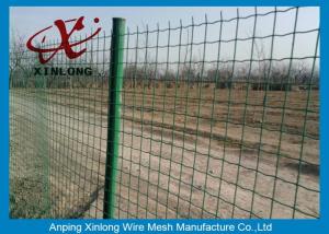 Quality Commercial Horizontal Fence Panels , Holland Wire Mesh PVC Coated wholesale
