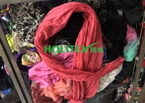 Quality Fashionable Second Hand Scarves Cotton Material Korean Style For Congo wholesale