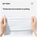Deodorizing And Wiping Feet Pet Wet Wipes For Cats And Dogs Cleaning No Wash To