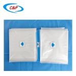 Customized Blue Medical Angio Drape Breathable For Hospital