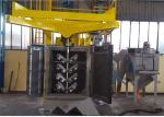 Small Steel Shot Blasting Machine 25T/H Lifting Capacity With Rubber Belt