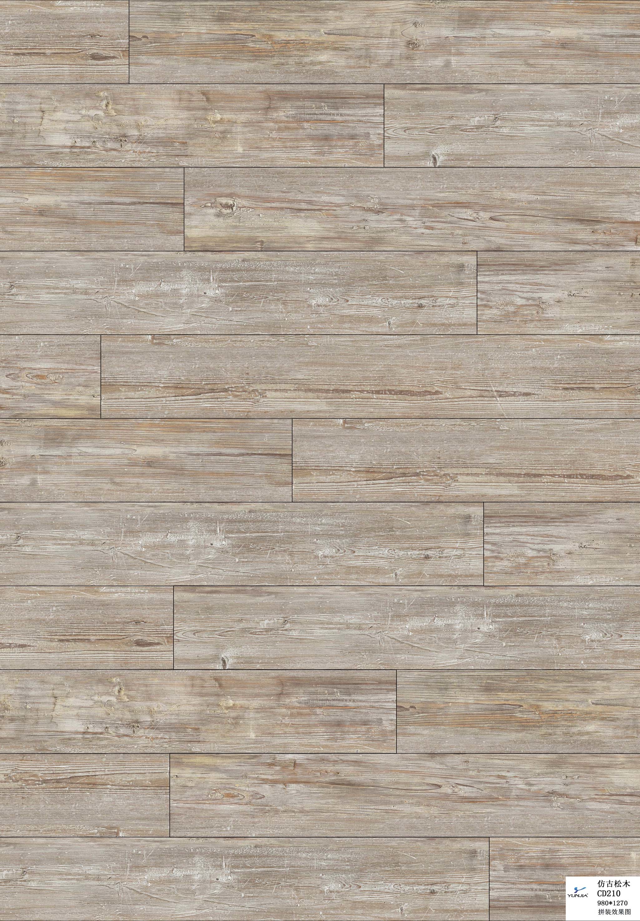 SGS PVC Resin Stone Plastic Composite Vinyl Flooring