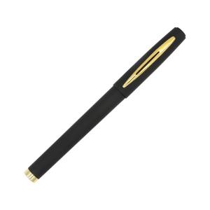 Quality Corporate Advertising Black Metal Gel Ink Pen with Custom Logo and 240M Writing Length wholesale