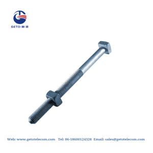 Quality HDG MB Machine ISO 9001 Square Head Nuts And Bolts wholesale
