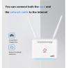 Buy cheap OLAX MC80 B1/3/7/8/20/28/38/40 /41 4 Lan Ports 4G Universal wifi router for from wholesalers