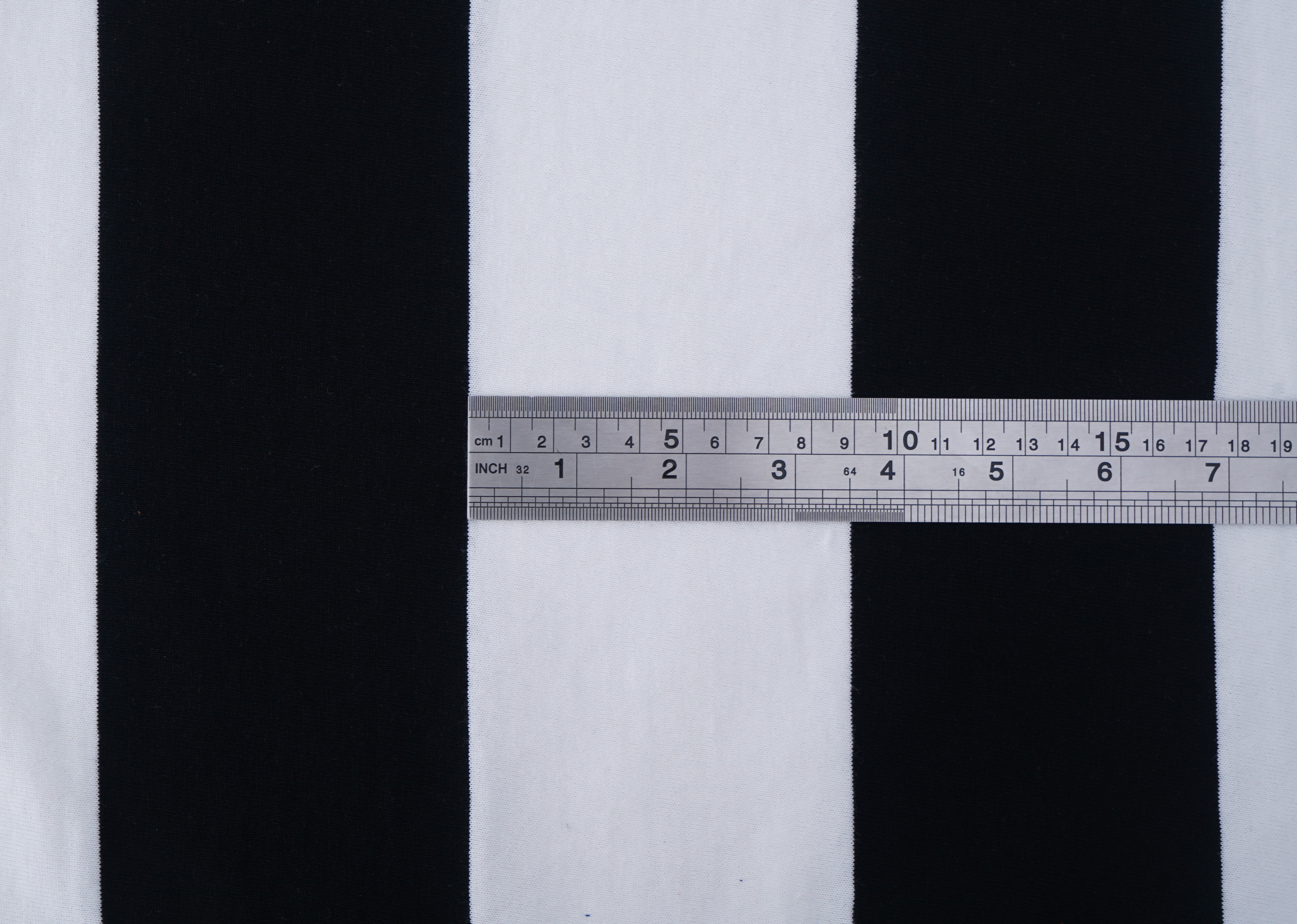 Soft And Skin - Friendly And Wearable And Comfortable Striped Knit Fabric For T-Shirt