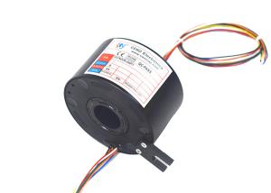 Quality Industry Electrical Slip Rings 8 Circuits 5A Inner Bore 25.4mm Precious Metal Contact wholesale