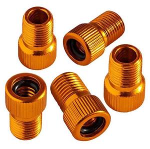 Quality Aluminum Alloy CNC Turning Parts Valve Adapter Bicycle Road Racing Bike Inner Tube wholesale