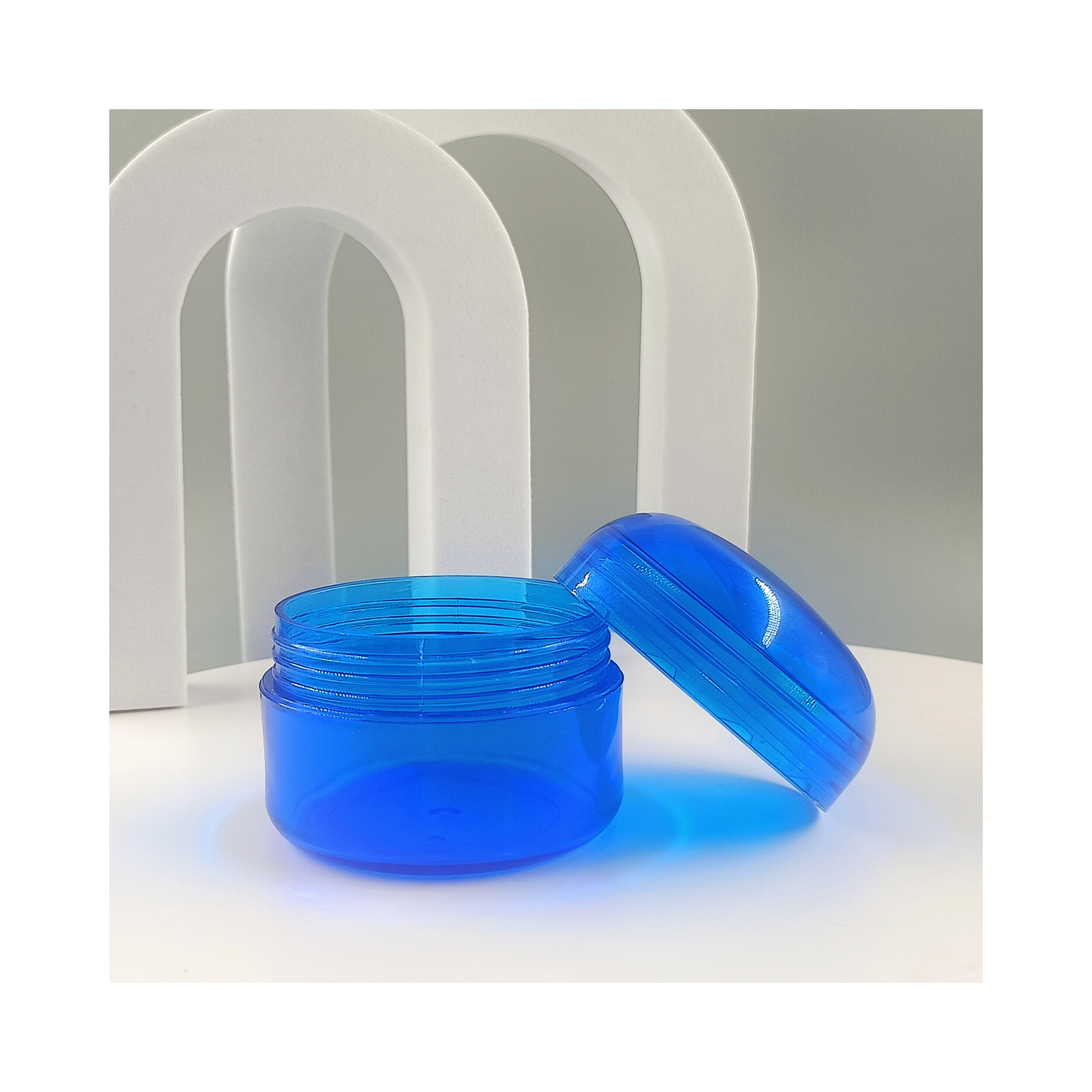 30% T/T in advance Payment Term Customizable 60ml Plastic Cream Jar for Personal Care