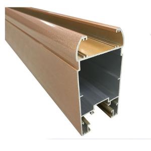 Quality Yellow Sand 20GP T3 Powder Coated Aluminium Extrusions wholesale