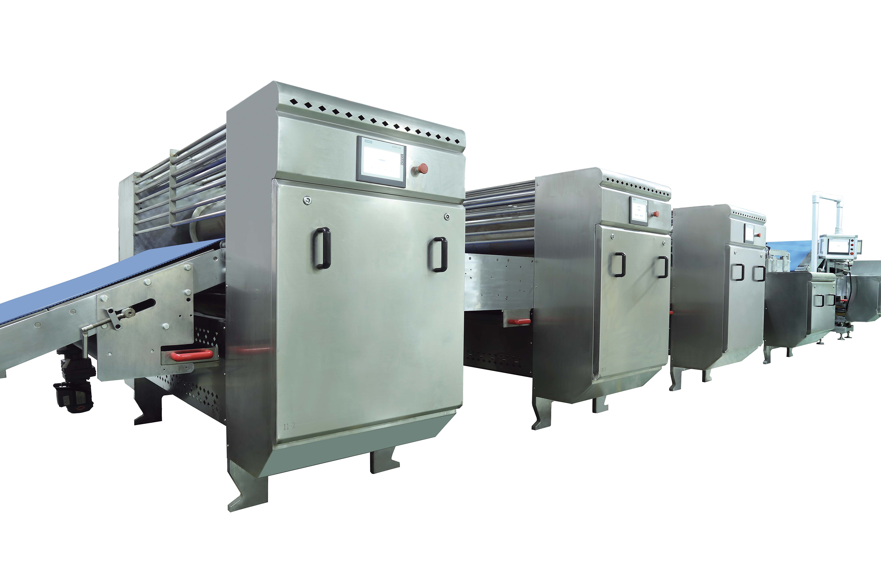 Touch Screen Control 600mm Food Bakery Equipment For Biscuits