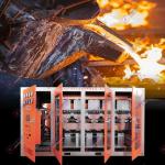 800KVA Induction Metal Melting Furnace Low Maintenance Durable