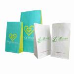 Custom White Pill Medicine Paper Prescription Bags Kraft SOS Bags For Hospital
