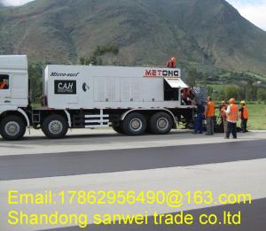 Quality Micro Surfacing Road Paving Equipment / Slurry Seal Equipment MEITONG 8x4 10m3 wholesale