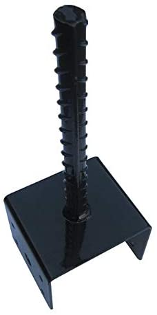 Standard Single-side Bracket 4x4 Post Base U Shape Pergola Brackets Deck Post Base
