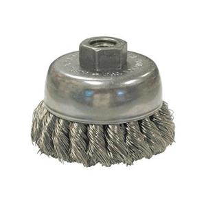 Quality Polishing Angle Grinder Twist Knot Wire Brush Removing Stain For Grinding wholesale