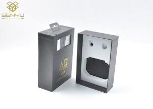Quality Recycled Grey Cardboard CMYK USB Cable Packaging wholesale