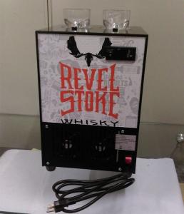 Quality Fast Cooled Patron Shot Chiller Machine , 1800ml Chilled Alcohol Dispenser wholesale
