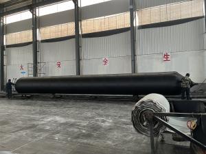 Quality Cylindrical High Pressure Rubber Inflatable Marine Airbags for Dock Launching wholesale