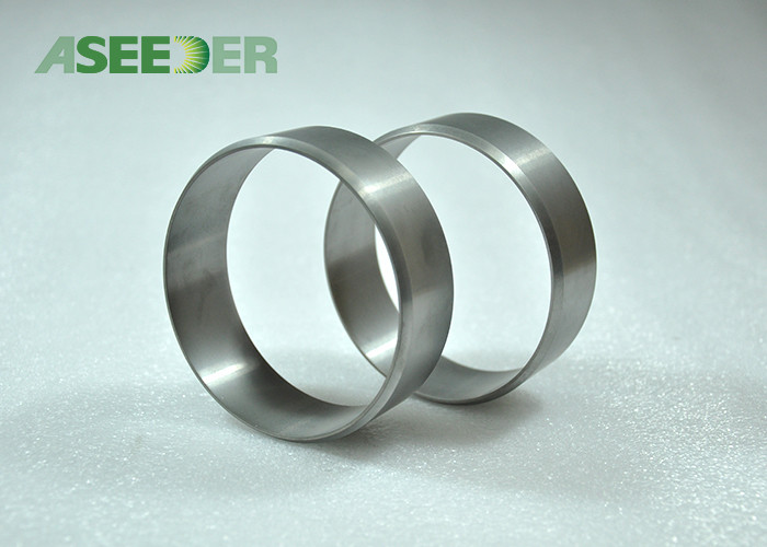 Durable Carbide Sliding Bearing Sleeve / Sintered Tungsten Carbide Bearing