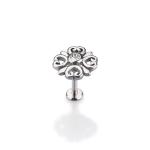 High Quality Piercing Jewelry Flower Fashion Lip Ring Labret Lip Ring