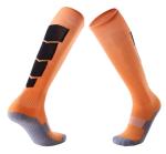 Fashion Custom Sports Socks / Yellow Or White Youth Football Socks