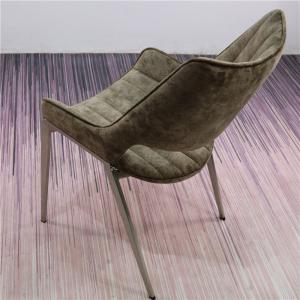 Quality Fashion Modern PU Brushed Stainless Steel Dining Chairs wholesale