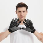 Military Men'S Tactical Leather Gloves Protection Sports Training Anti-Slip