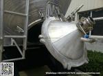 Aluminum Alloy Wheat Flour Bulk Tanker with Tipping Hydraulic Cylinder (6000USG