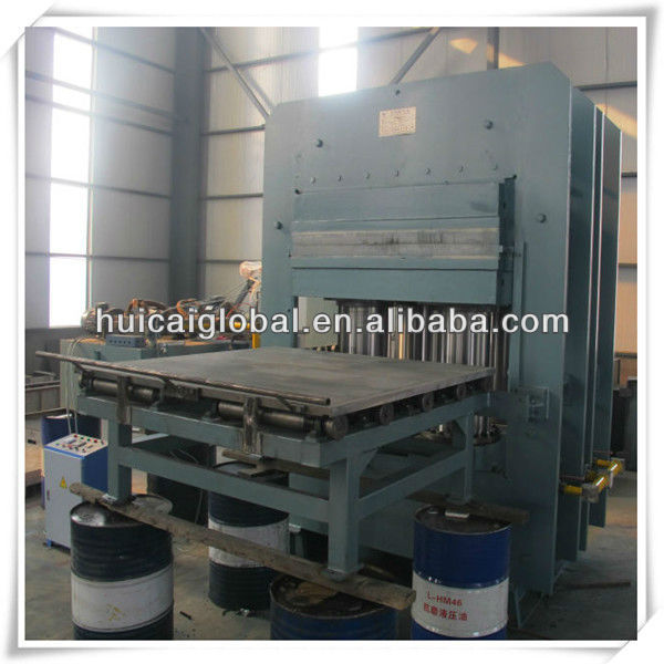 Manufacturing Plant Solid Tyre Vulcanizing Press Machine with Piston Stroke 700mm-1m