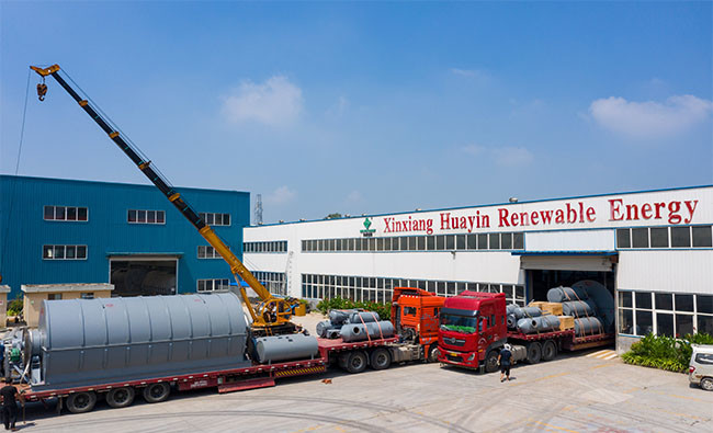 CE ISO Waste Oil Distillation Plant Waste Tyre Oil Recycling To Diesel