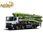 63X-7RZ Used ZOOMLION Concrete Pump MERCEDES BENZ 8X4 63m